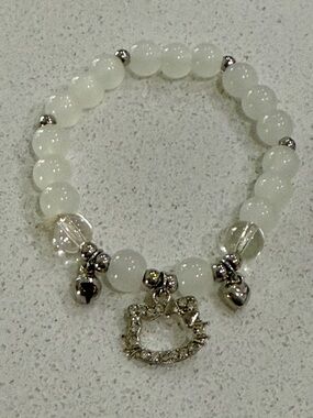 Hello Kitty Beaded Charm Bracelet